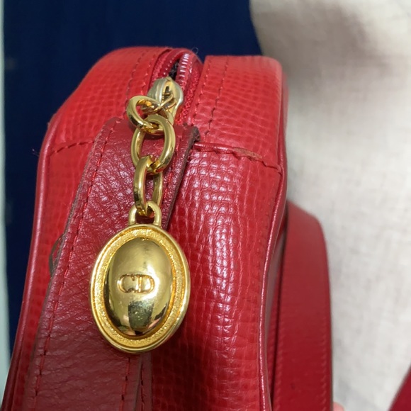 🖤VTG💕Christian Dior red bag - Picture 6 of 17